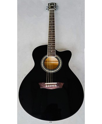 WASHBURN BK W/CUTAWAY