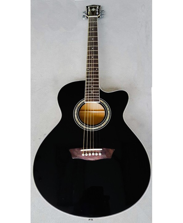 WASHBURN BK W/CUTAWAY